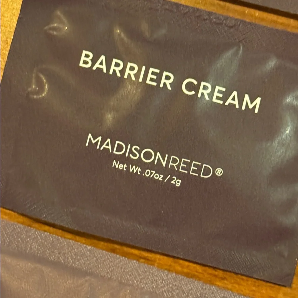 NIP Madison Reed Lot of 19 10 Caps 8 Barrier Cream 1 Cleansing Wipe New!!